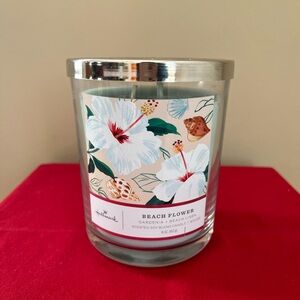 Hallmark Beach Flower 3 Wick Candle
